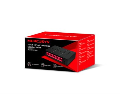 Зображення 2 Комутатор Mercusys MS105G