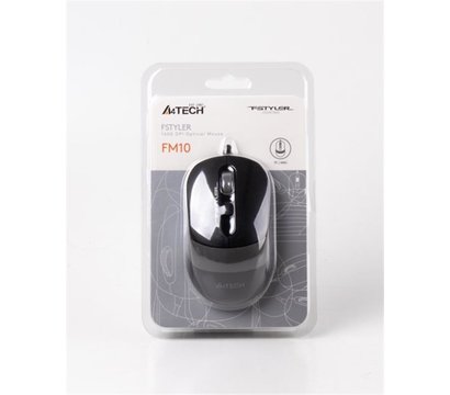 Изображение 5 Мышь A4Tech FM10 USB Black/Grey