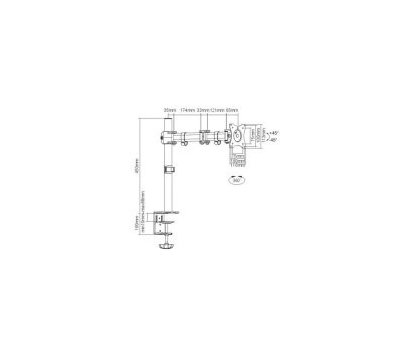 Зображення 2 Настінний ТВ кронштейн ITech MBS-03F