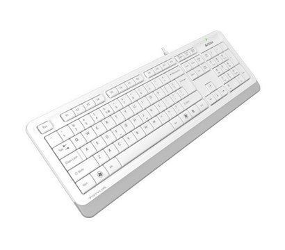 Зображення 3 Клавіатура A4Tech FK10 USB White