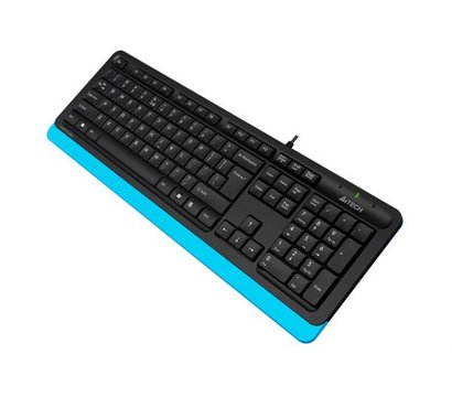 Зображення 4 Клавіатура A4Tech FK10 USB Black/Blue