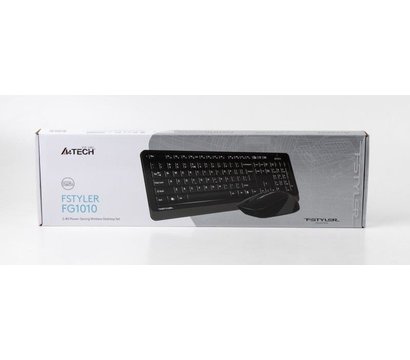 Зображення 4 Комплект мишка + клавіатура A4Tech FG1010 USB Black/Grey