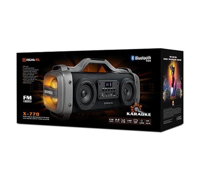 Зображення 6 Акустична система 4.0 REAL-EL X-770 Black — EL121600004