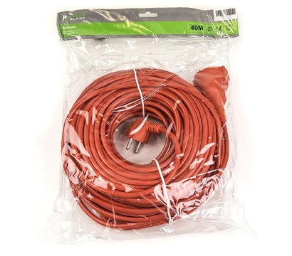 Изображение 2 Сетевой фильтр PowerPlant JY-3024/40 40м Orange — PPCA10M400S1 1 розеток, Длина шнура: 40 м