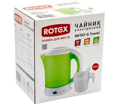 Изображение 5 Дорожный электрочайник Rotex RKT07-G Travel