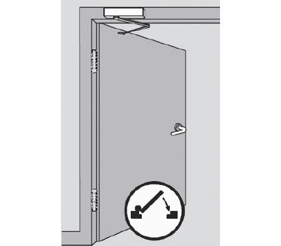 Изображение 5 Доводчик Dorma TS 72 EN 2/3/4 Grey до 80 кг, Цвет корпуса: серый