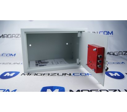 Зображення 2 Мебельний сейф Ferocon БС-20КД.7035