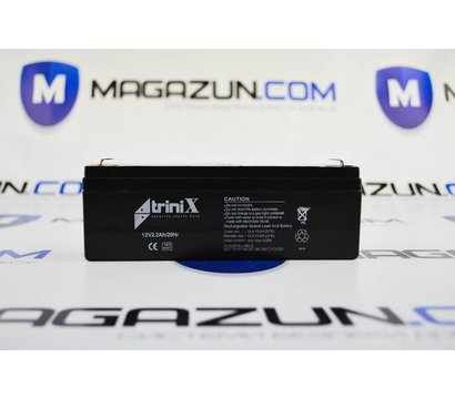 Зображення 2 Свинцево-кислотний акумулятор Trinix 2.2 Аг, 12В (44-00037), Ємність (Аг): 2.2 А·год