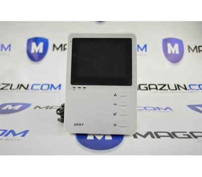 Зображення 3 Домофон Arny AVD-410 White на 4 дюйма, Колір корпусу: білий