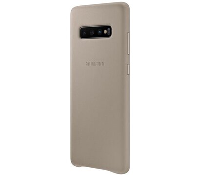 Изображение 3 Чехол Samsung Leather Cover для Samsung Galaxy S10+ SM-G975 Gray - EF-VG975LJEGRU