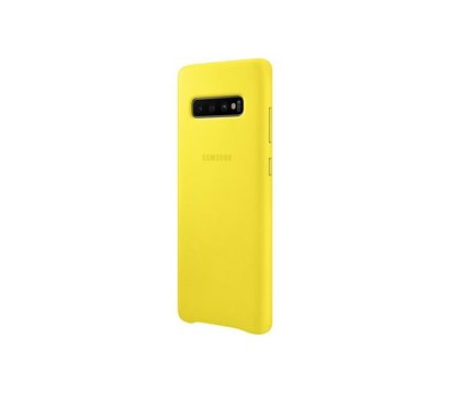 Изображение 3 Чехол Samsung Leather Cover для Samsung Galaxy S10+ SM-G975 Yellow - EF-VG975LYEGRU