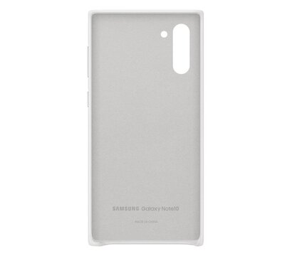 Изображение 4 Чехол Samsung Leather Cover для Samsung Galaxy Note10 SM-N970 White - EF-VN970LWEGRU