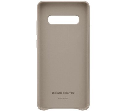 Изображение 4 Чехол Samsung Leather Cover для Samsung Galaxy S10+ SM-G975 Gray - EF-VG975LJEGRU