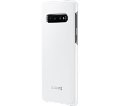 Изображение 4 Чехол Samsung LED Cover для Samsung Galaxy S10 SM-G973 White - EF-KG973CWEGRU