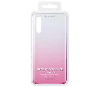 Изображение 5 Чехол Samsung Gradation Cover для Samsung Galaxy A50 SM-A505 Pink - EF-AA505CPEGRU
