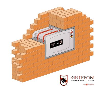 Изображение 3 Встраиваемый сейф Griffon W.2315.E 1 ячейка