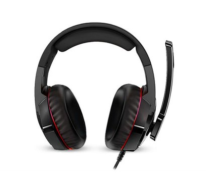 Изображение 2 Наушники REAL-EL GDX-7800 Black/Red геймерские