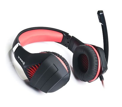 Зображення 3 Навушники REAL-EL GDX-7600 Black/Red геймерські
