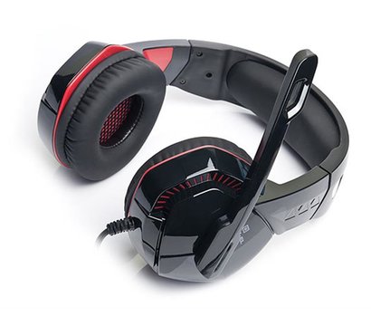 Изображение 3 Наушники REAL-EL GDX-7800 Black/Red геймерские