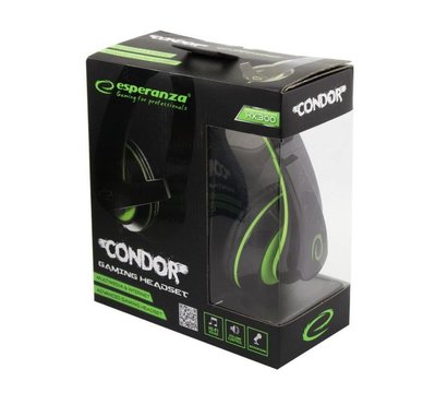 Изображение 3 Наушники Esperanza EGH300G Green для ПК