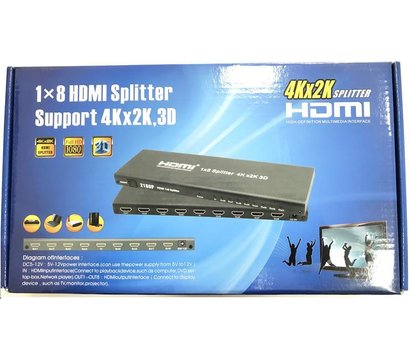 Изображение 4 Видеоразветвитель Atcom HDMI 8 ports — 7688