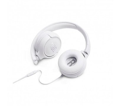 Зображення 4 Навушники JBL T500 White — JBLT500WHT для плеєра