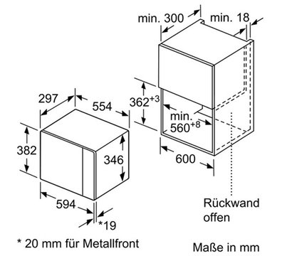 Изображение 2 Микроволновая печь Bosch BFL524MS0