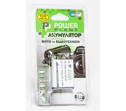 Изображение 2 Аккумулятор PowerPlant 1800mAh для Fuji NP-95 - DV00DV1191