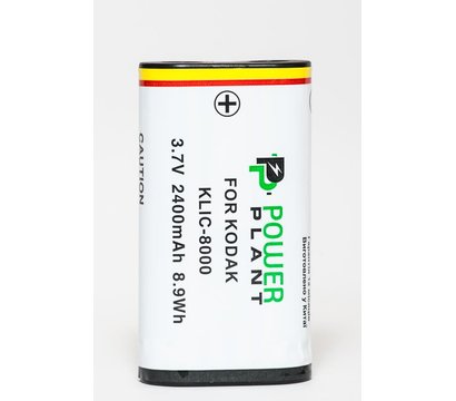 Изображение 2 Аккумулятор PowerPlant 2400mAh для Kodak KLIC-8000 - DV00DV1155