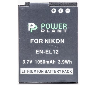 Зображення 2 Акумулятор PowerPlant 1050mAh для Nikon EN-EL12 - DV00DV1242