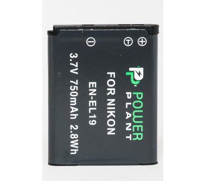 Зображення 2 Акумулятор PowerPlant 750mAh для Nikon EN-EL19 - DV00DV1305