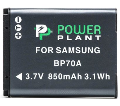 Зображення 2 Акумулятор PowerPlant 850mAh для Samsung BP70A - DV00DV1261