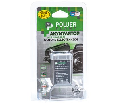 Зображення 2 Акумулятор PowerPlant 1220mAh для Olympus PS-BLS5 - DV00DV1287