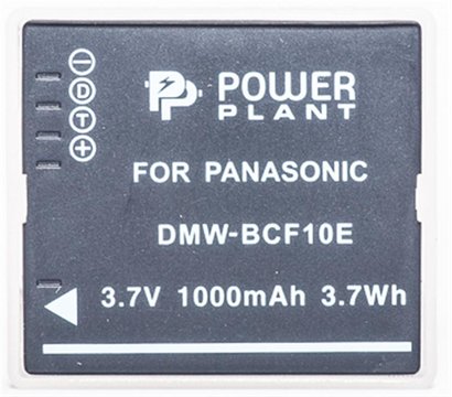 Изображение 2 Аккумулятор PowerPlant 1000mAh для Panasonic DMW-BCF10E - DV00DV1254