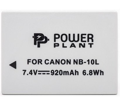 Зображення 2 Акумулятор PowerPlant 920mAh для Canon NB-10L - DV00DV1302