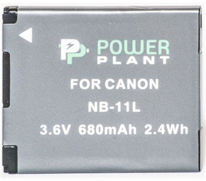 Зображення 2 Акумулятор PowerPlant 680mAh для Canon NB-11L - DV00DV1303