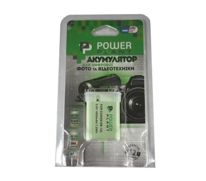Изображение 2 Аккумулятор PowerPlant 1950mAh для Canon NB-12L - DV00DV1404