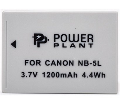 Изображение 2 Аккумулятор PowerPlant 1200mAh для Canon NB-5L - DV00DV1160