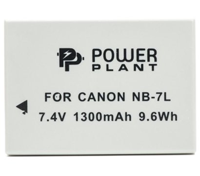 Зображення 2 Акумулятор PowerPlant 1300mAh для Canon NB-7L - DV00DV1234