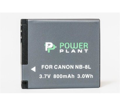 Зображення 2 Акумулятор PowerPlant 800mAh для Canon NB-8L - DV00DV1256