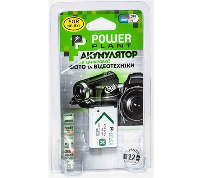 Изображение 3 Аккумулятор PowerPlant 1240mAh для Sony NP-BX1 - DV00DV1308