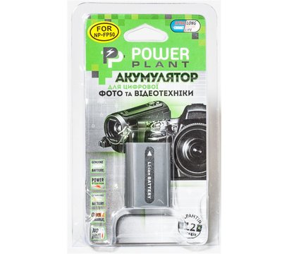 Зображення 3 Акумулятор PowerPlant 1600mAh для Sony NP-FP50 - DV00DV1025