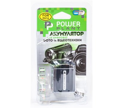 Зображення 3 Акумулятор PowerPlant 1900mAh для Panasonic CGA-DU14 - DV00DV1182