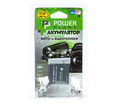 Изображение 3 Аккумулятор PowerPlant 850mAh для Canon NB-4L - DV00DV1006