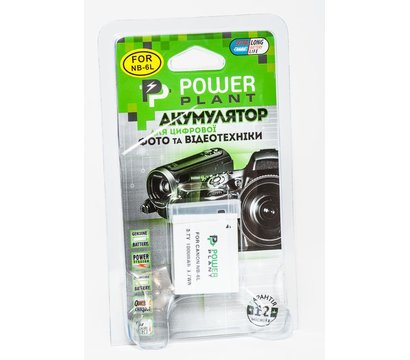 Зображення 3 Акумулятор PowerPlant 1000mAh для Canon NB-6L - DV00DV1232