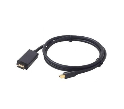 Зображення 2 Кабель мультимедійний Cablexpert miniDisplayport - HDMI, 1.8м, black — CC-mDP-HDMI-6
