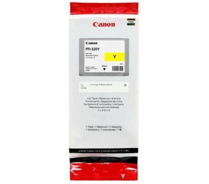 Изображение 2 Картридж для принтеров Canon PFI-320Y для imagePROGRAF TM-200/TM-305/TM-305 - 2893C001