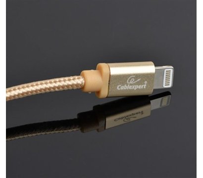 Зображення 2 Кабель Cablexpert USB 2.0 - Lightning, 1.8м, gold — CCB-mUSB2B-AMLM-6-G
