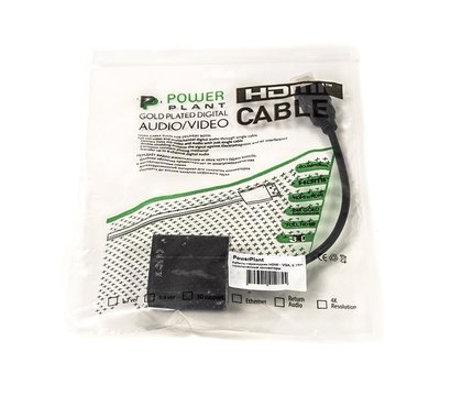 Зображення 2 Перехідник PowerPlant HDMI-VGA, 0.15м, black — CA910885