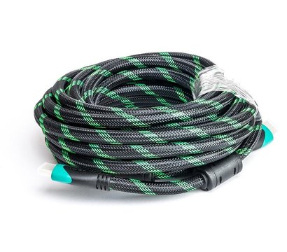 Изображение 2 Кабель мультимедийный PowerPlant HDMI-HDMI v2.0, 7м, black — KD00AS1247